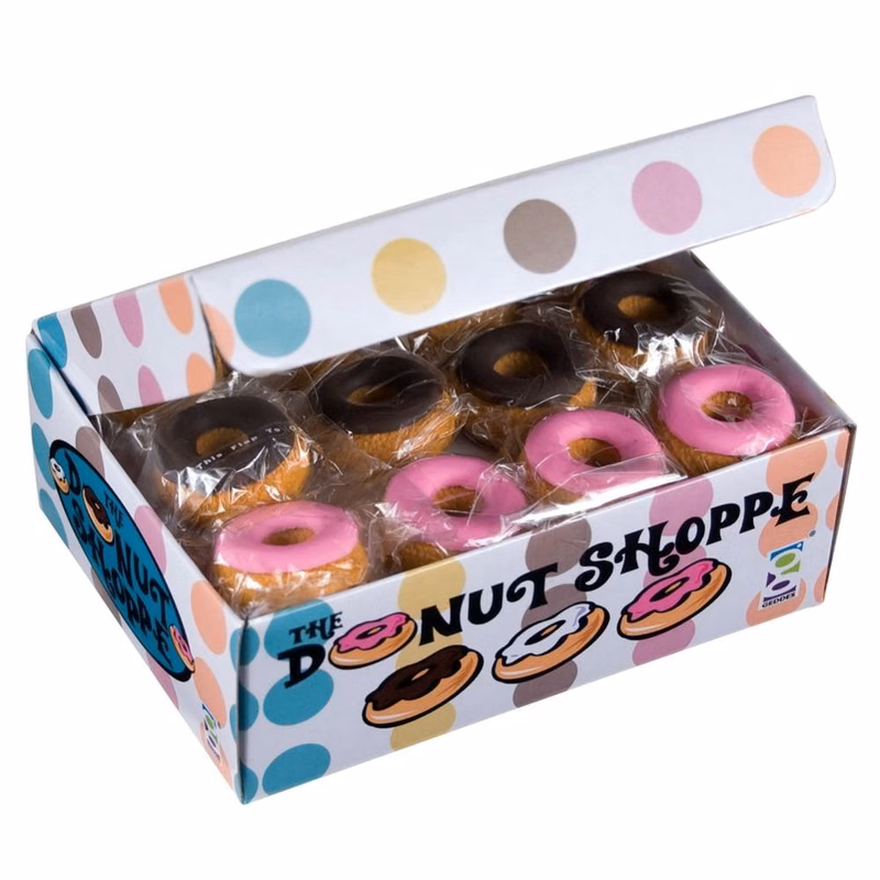 Erasers - Donut Shape Display Included
