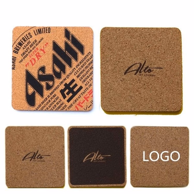 Square Cork Coaster