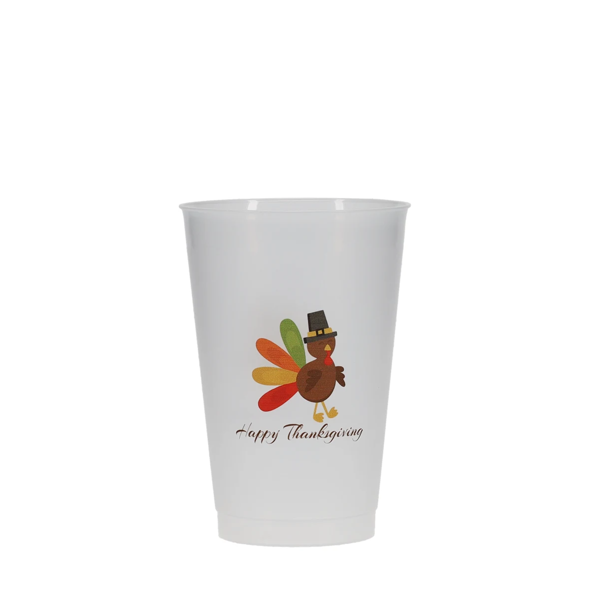 14 oz Frost-Flex Plastic Cup Frosted Digital Print 1