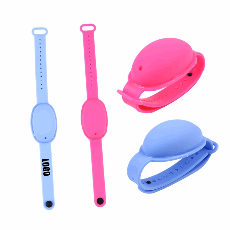 Hand Sanitizer Bracelet Dispenser Silicone Wristband