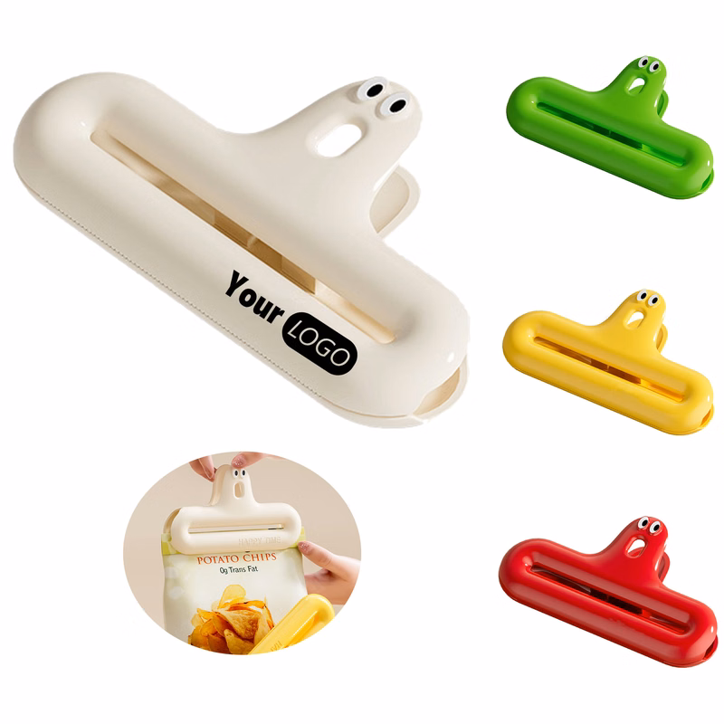 Brandable Moisture-Proof Snack Bag Clamp