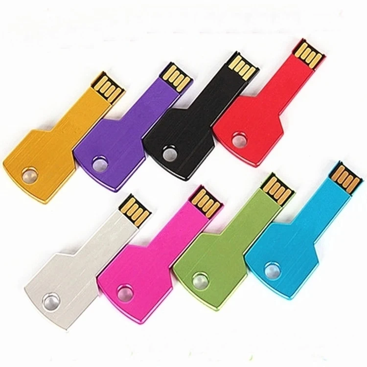 Metal Key Shape USB Drive 1