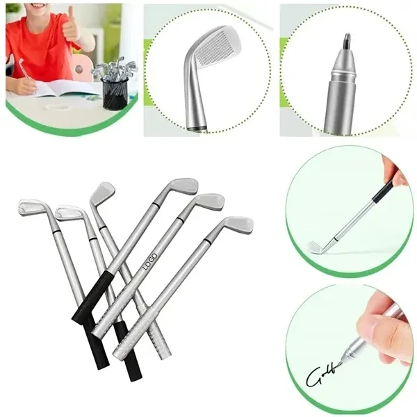 Mini Golf Club Pen with Ballpoint Writing Instrument 1