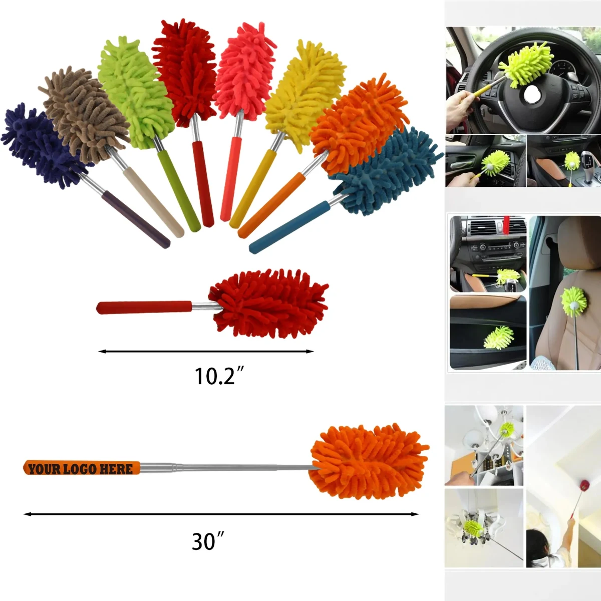 Microfiber Extendable Dust Duster 1