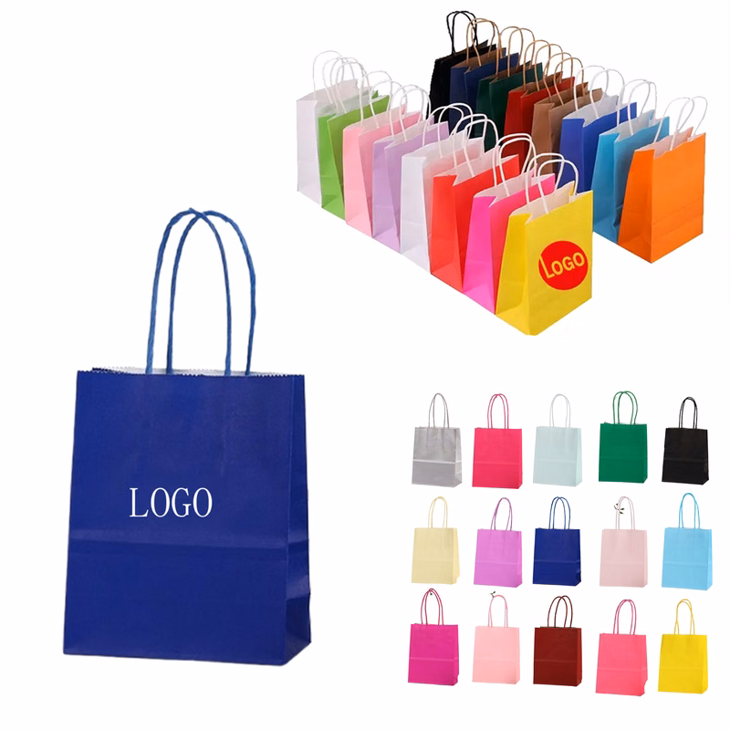 Eco Friendly Personalized Kraft Paper Bag