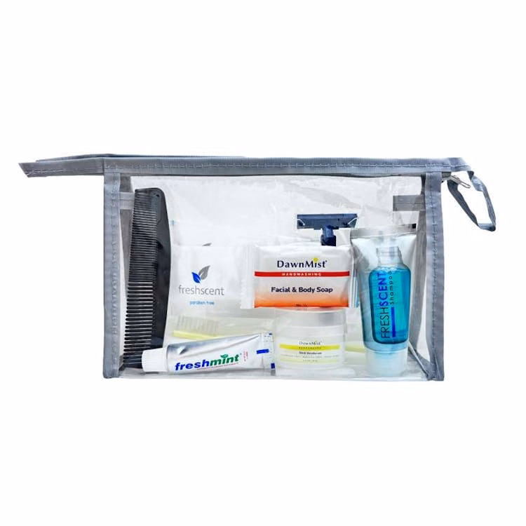 Basic Hygiene Kits in Vinyl Bag - 9 Piece