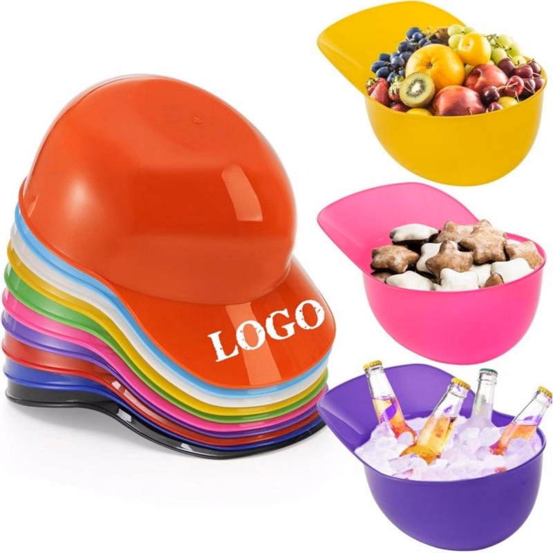 8oz Baseball Hat Ice Cream Snack Bowl