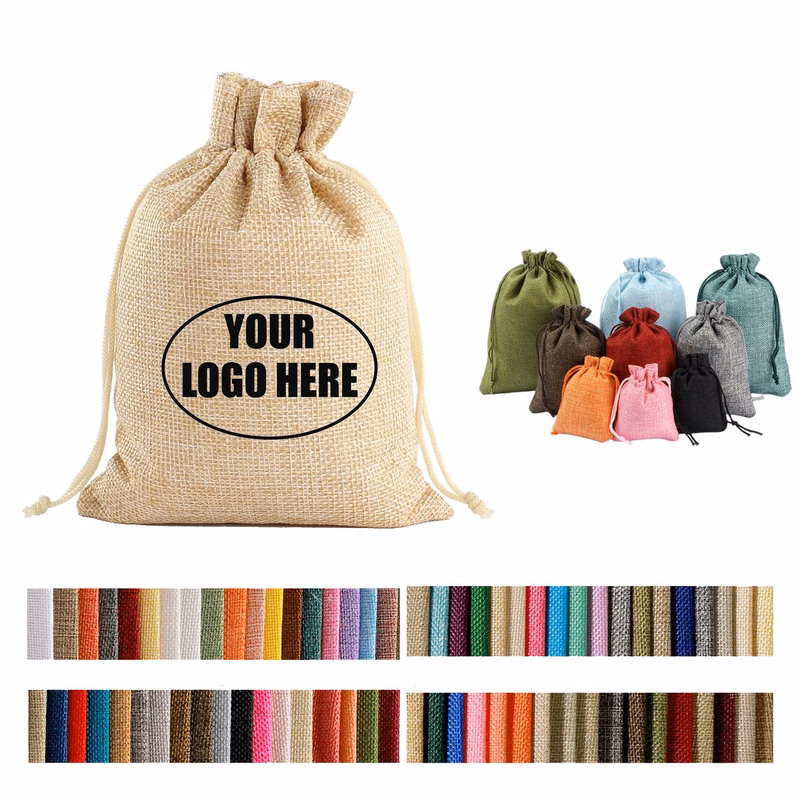 Drawstring Linen Storage Bag