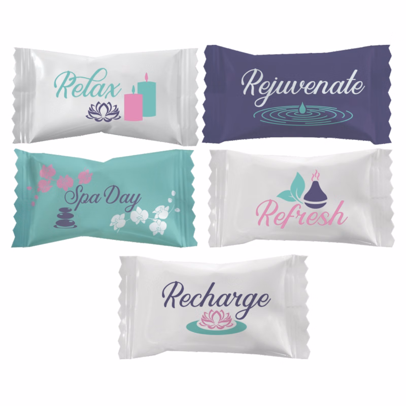 Assorted Fruit Balls in Spa Assortment Wrappers