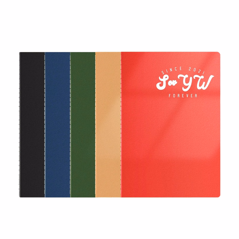 Customized Kraft Shell Horizontal Line Notebook