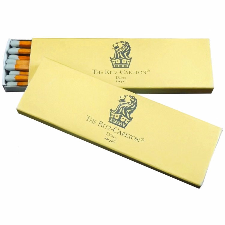 Tiffany Fireplace & BBQ Specialty Matchbox - 15 Matchsticks (4-inch)