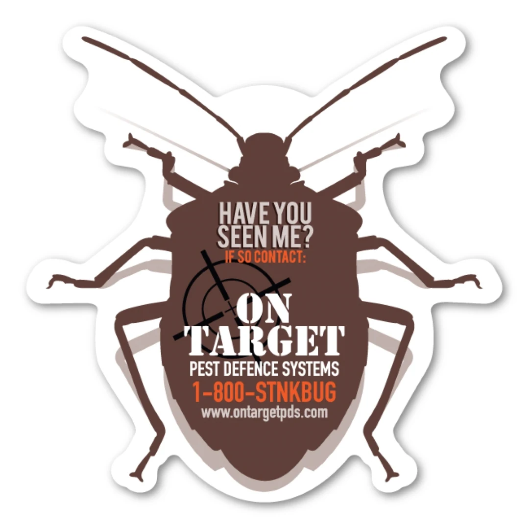 Stink Bug Magnet - 4" x 4" - 20 mil 1