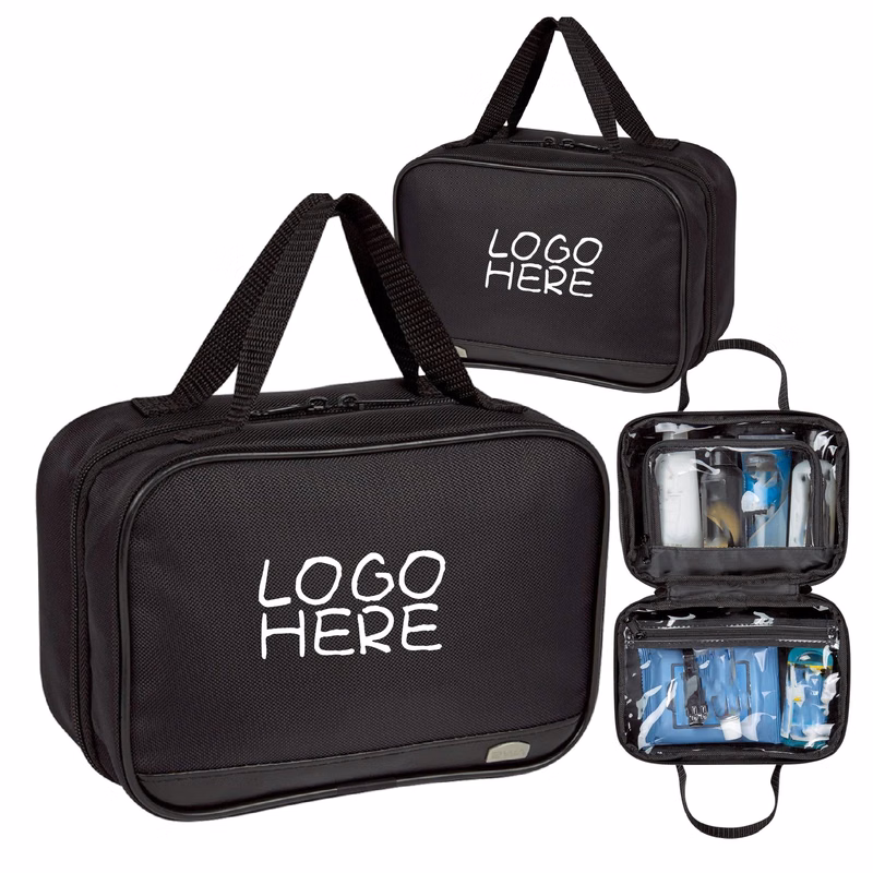 Multi-Compartment Travel Toiletry Kit