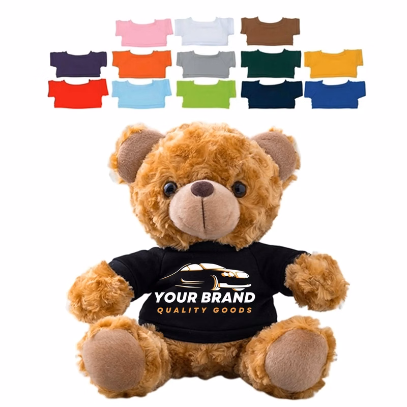 10" Personalized Gift Teddy Bear W/ Custom Message/Clothing