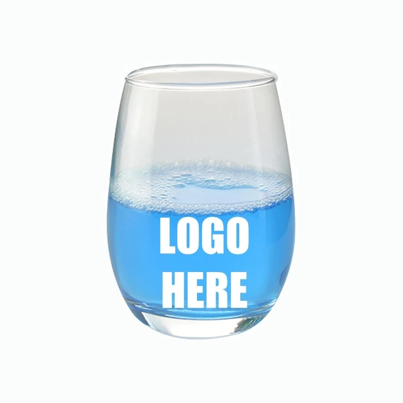 Custom 6.5 oz Stemless Wine Glasses 1