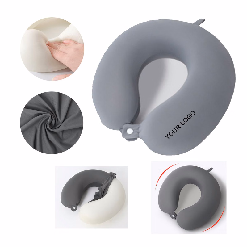 Cool Touch Memory Foam Portable Travel Neck Support Pillow