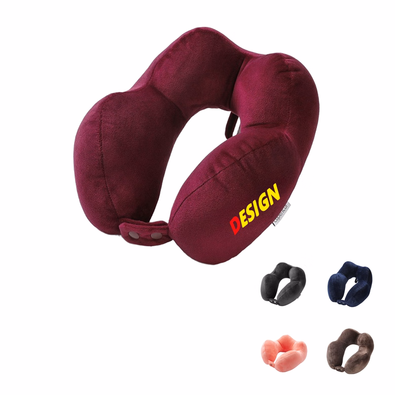 MOQ50 Custom U-Shaped Travel Pillow For Comfort