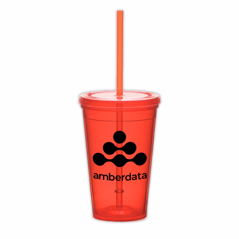 Economy Tumbler with Snap-on Lid 16oz