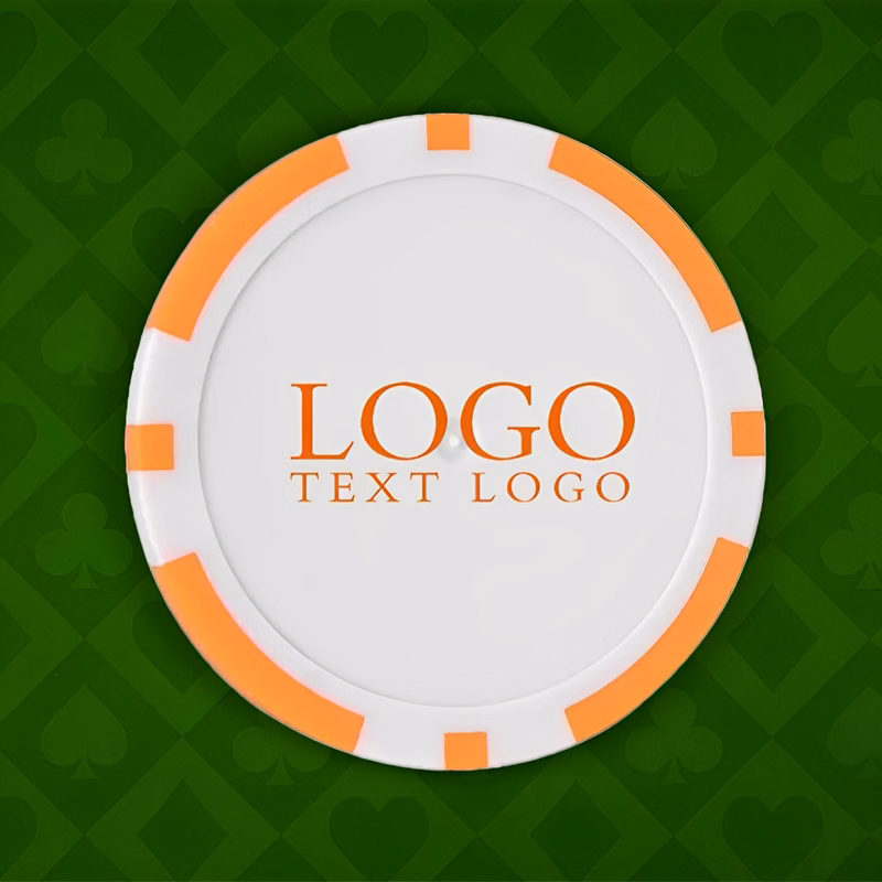 Stripe Custom Logo Chips