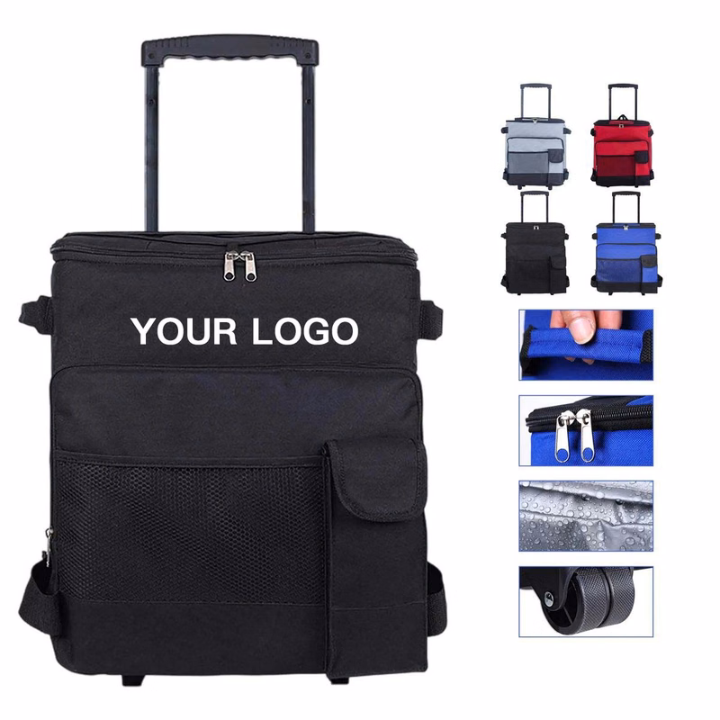 Wheeled Insulated Cooler with Large Capacity