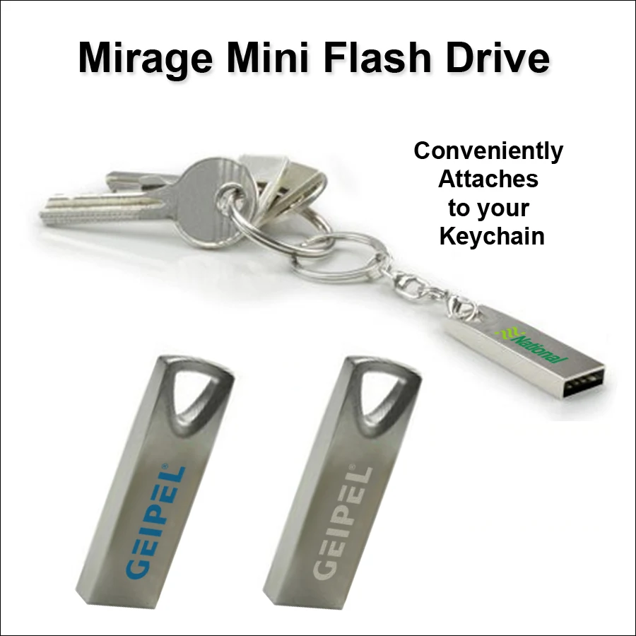 Mirage Mini Flash Drive - 2 GB 1