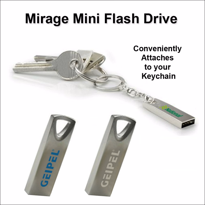 Mirage Mini Flash Drive - 128 MB