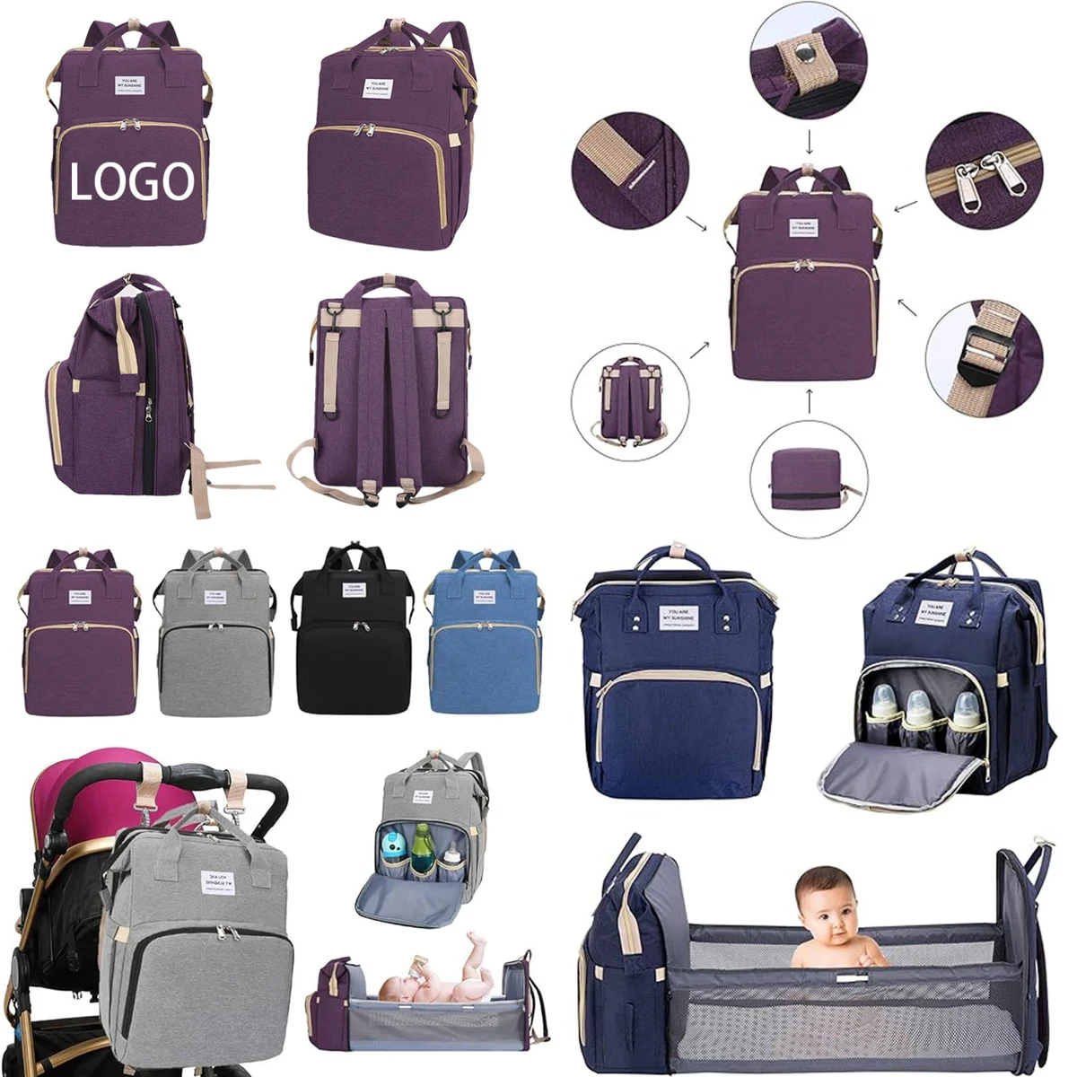 Travel Diaper Bag 1