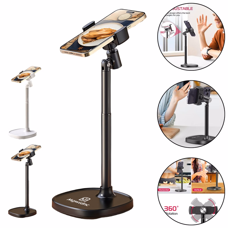 Adjustable Aluminum Phone Stand for Desk