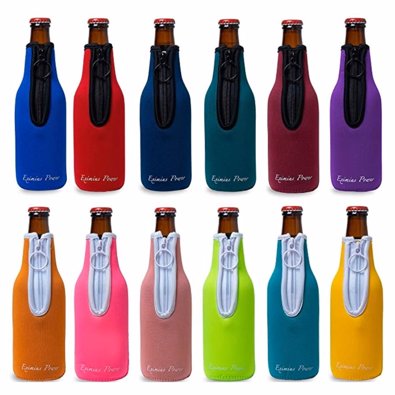 12oz 330ml Standard Beer Bottle Zipper Sleeves