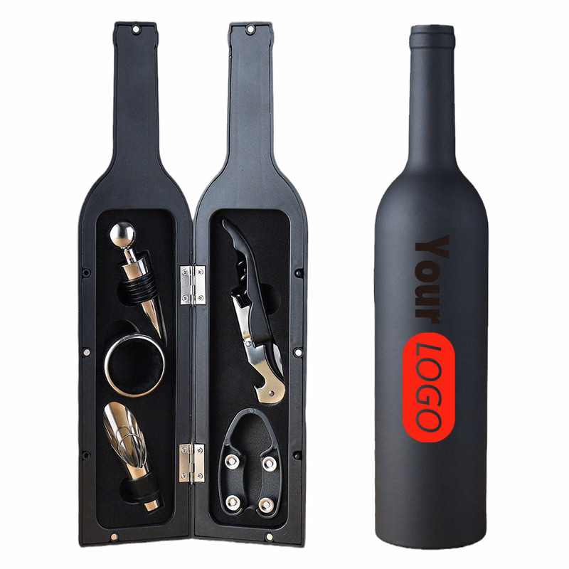 5-piece set of red wine bottle opener