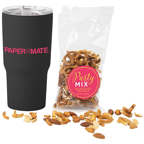 Soft Touch Tumbler With Party Mix 1
