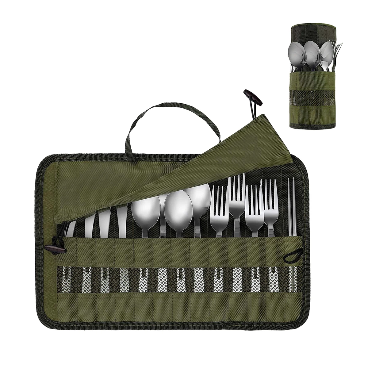 Outdoor Picnic Tableware Storage Bag 1