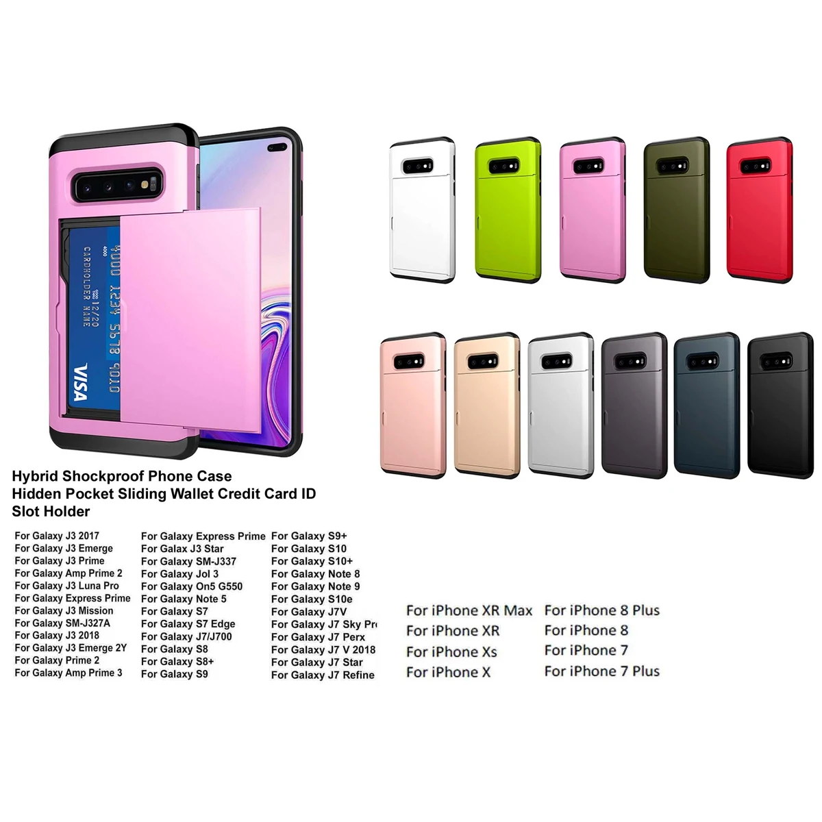 iBank ® Samsung Galaxy S9 Credit Card Holder Case 1