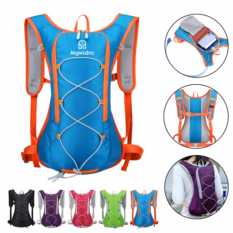 Water-Resistant Hiking Backpack with Hydration Pack