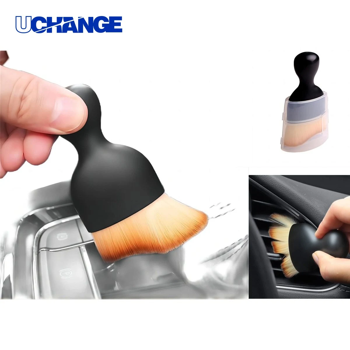 Auto Interior Crevice Cleaning Brush Tool 1