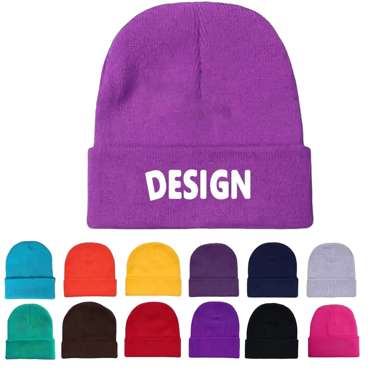 Cozy Knit Skull Cap Beanie 1