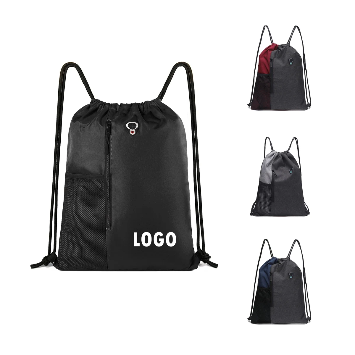 Large Size Drawstring Backpack 1