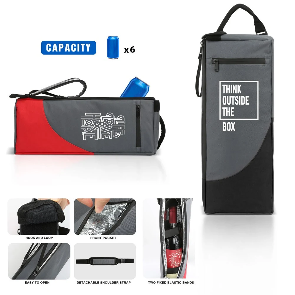 6 Can Insulated Golf Cooler Bag With Shoulder Strap 1