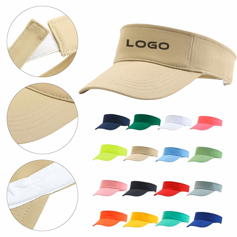 Printed Outdoor Sun Visor Hats