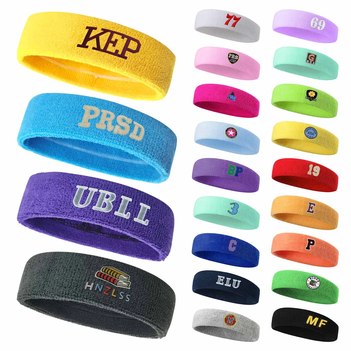 Terry Cloth Sweat Bands 1