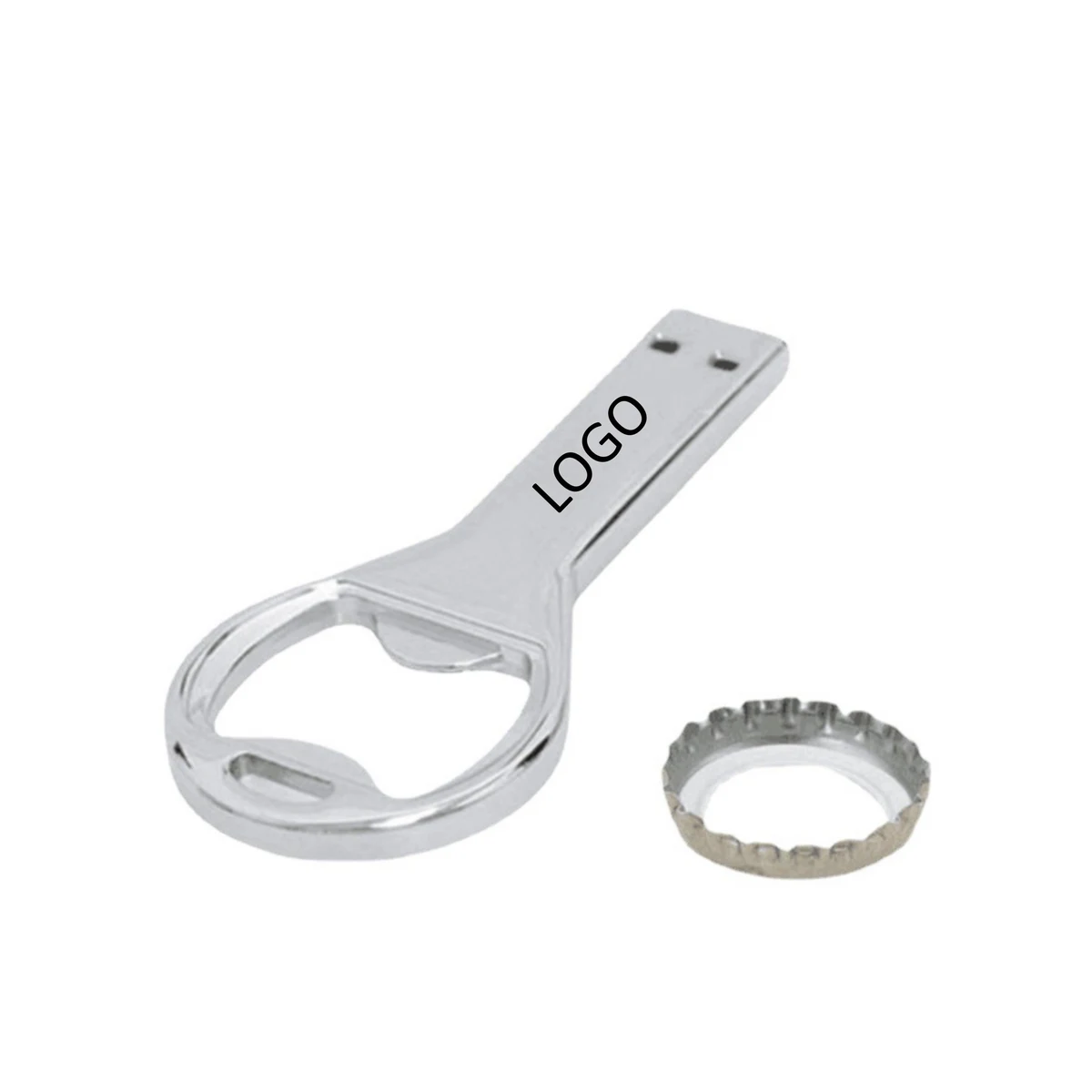 Metal bottle opener flash drive 1
