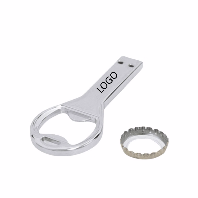 Metal bottle opener flash drive