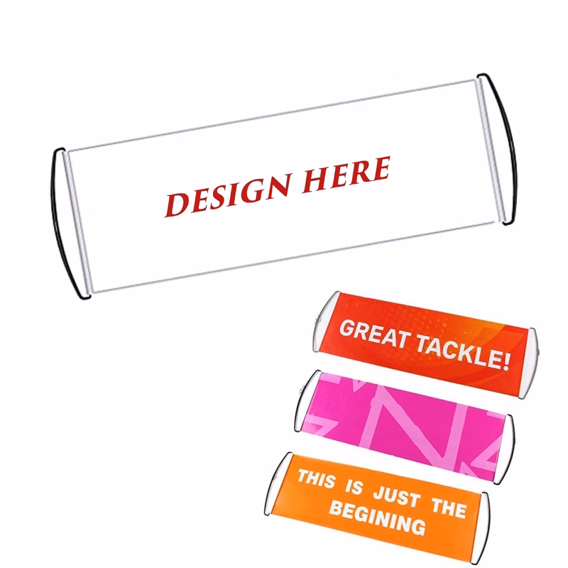 Retractable Hand-Held Scroll Banner