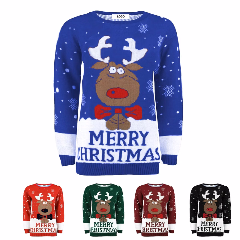Kids Knitted Christmas Jumper Sweater