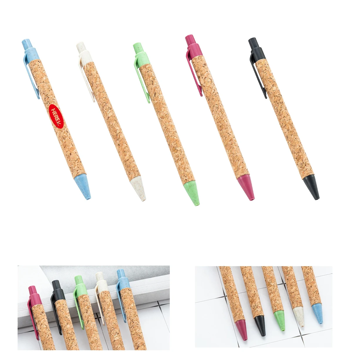 Aluminum Casing Ballpoint Pen Customized With Colorful Logo 1