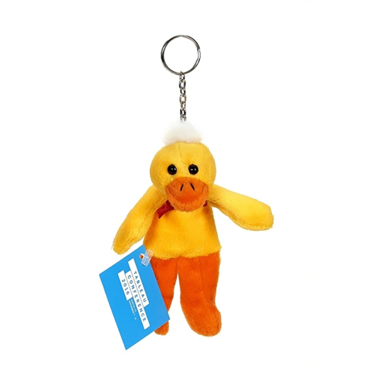 Stuffed Animal Keychain - Duck 1