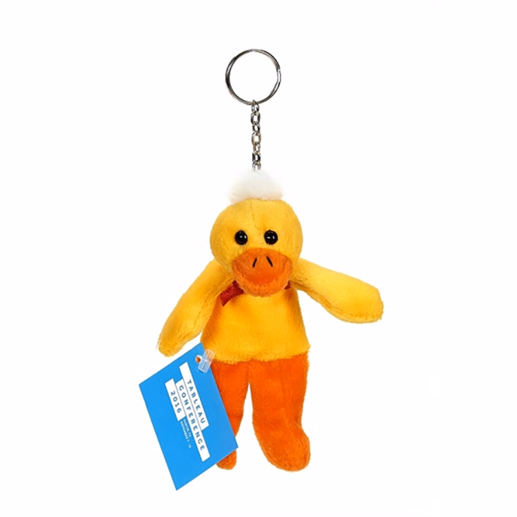 Stuffed Animal Keychain - Duck