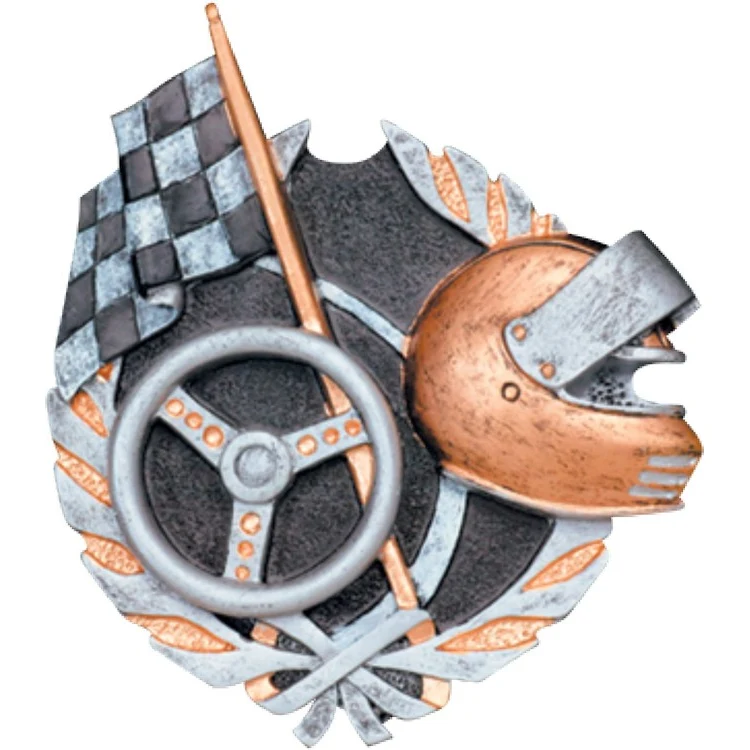 Racing Full Color Plaque Mount 1