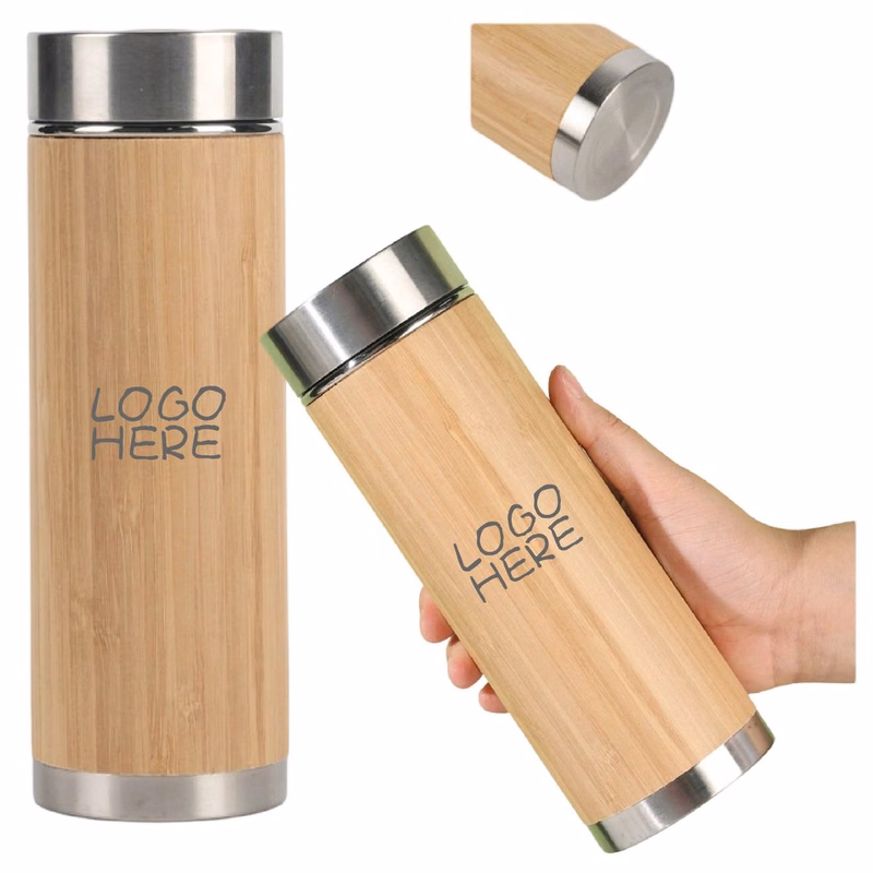 Long-lasting Insulated Bamboo Water Bottle