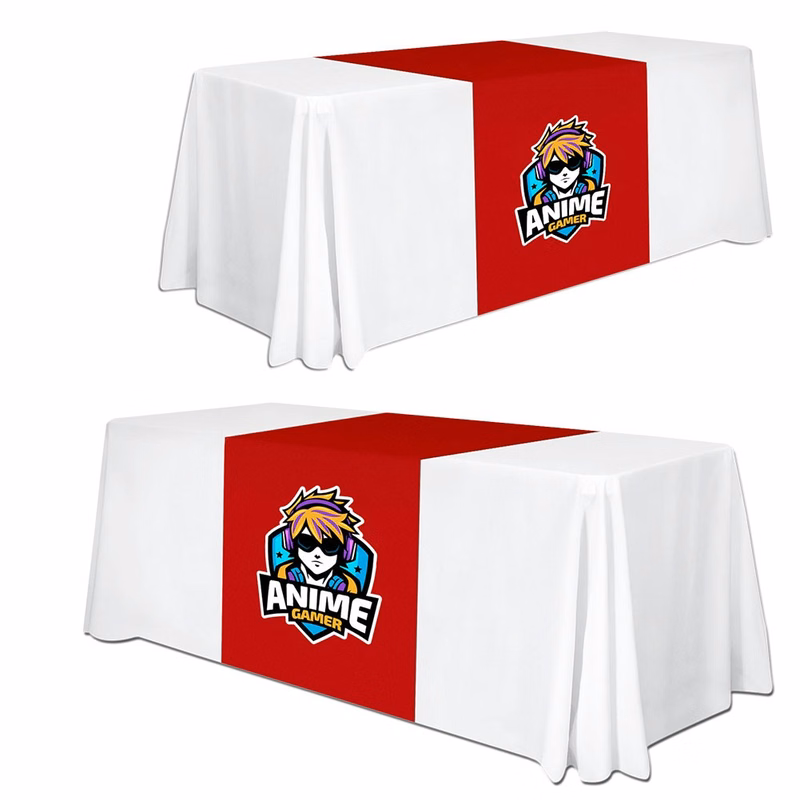 30" x 88" Custom Full Color Sublimated Table Runner